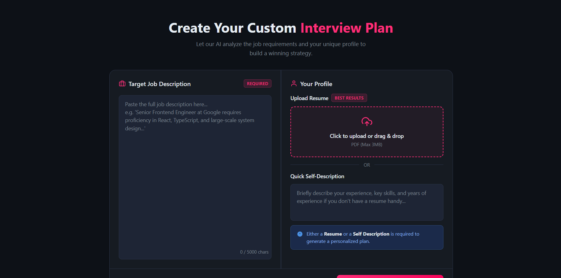 AI-Powered Job Preparation Assistant